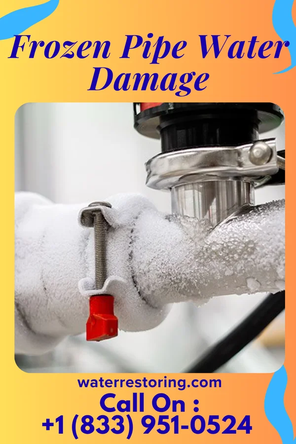Frozen Pipe Water Damage in Cramerton, NC